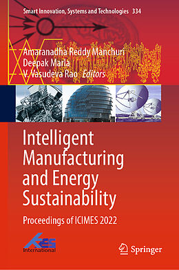 Livre Relié Intelligent Manufacturing and Energy Sustainability de 