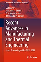 E-Book (pdf) Recent Advances in Manufacturing and Thermal Engineering von 