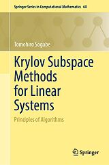 eBook (pdf) Krylov Subspace Methods for Linear Systems de Tomohiro Sogabe