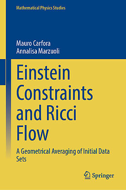 Livre Relié Einstein Constraints and Ricci Flow de Annalisa Marzuoli, Mauro Carfora