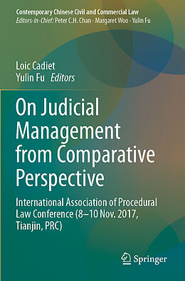 Couverture cartonnée On Judicial Management from Comparative Perspective de 