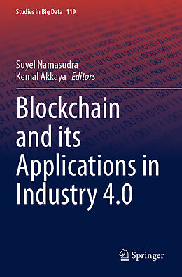 Kartonierter Einband Blockchain and its Applications in Industry 4.0 von 