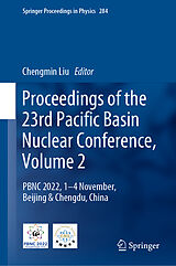E-Book (pdf) Proceedings of the 23rd Pacific Basin Nuclear Conference, Volume 2 von 