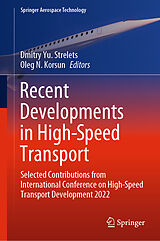 eBook (pdf) Recent Developments in High-Speed Transport de 