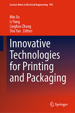 Livre Relié Innovative Technologies for Printing and Packaging de 