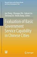 eBook (pdf) Evaluation of Basic Government Service Capability in Chinese Cities de 