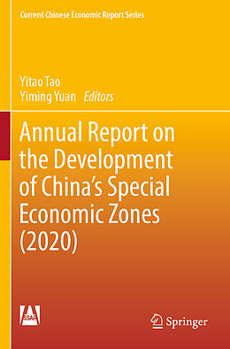 Couverture cartonnée Annual Report on the Development of China's Special Economic Zones (2020) de 