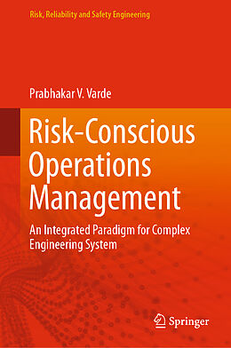 Livre Relié Risk-Conscious Operations Management de Prabhakar V. Varde