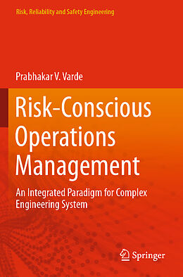 Couverture cartonnée Risk-Conscious Operations Management de Prabhakar V. Varde