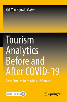 Couverture cartonnée Tourism Analytics Before and After COVID-19 de 