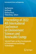 E-Book (pdf) Proceedings of 2022 4th International Conference on Environment Sciences and Renewable Energy von 
