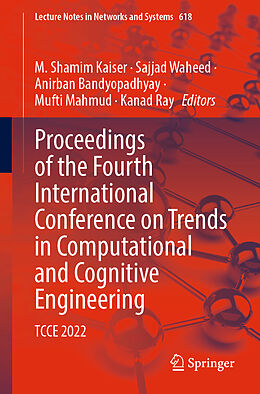 Couverture cartonnée Proceedings of the Fourth International Conference on Trends in Computational and Cognitive Engineering de 