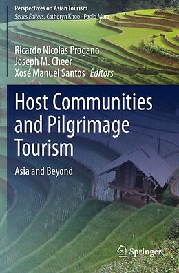 Couverture cartonnée Host Communities and Pilgrimage Tourism de 