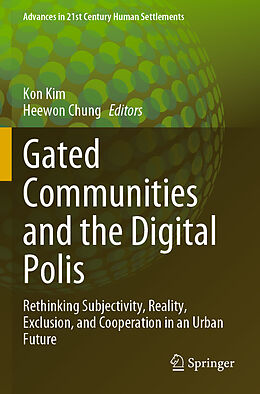 Couverture cartonnée Gated Communities and the Digital Polis de 