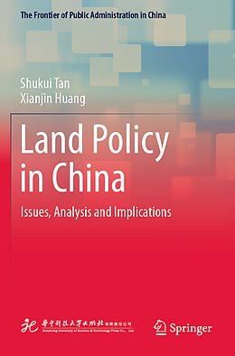 Couverture cartonnée Land Policy in China de 