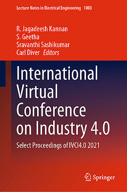 Livre Relié International Virtual Conference on Industry 4.0 de 