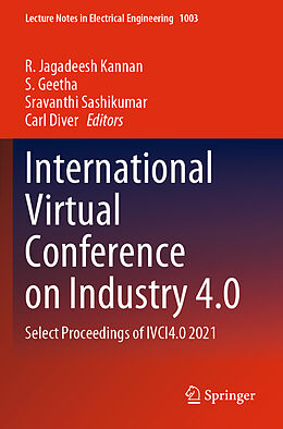 Couverture cartonnée International Virtual Conference on Industry 4.0 de 