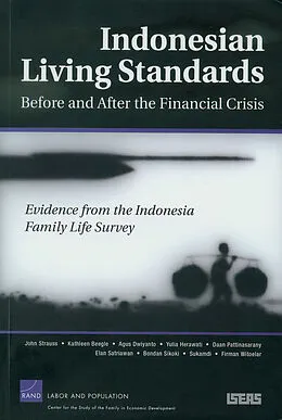 PDF Indonesian Living Standards von John Strauss, Kathleen Beegle, Agus Dwiyanto