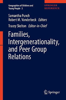 Livre Relié Families, Intergenerationality, and Peer Group Relations de 