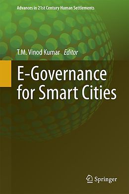 eBook (pdf) E-Governance for Smart Cities de 