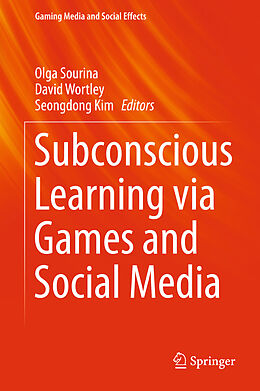 Livre Relié Subconscious Learning via Games and Social Media de 