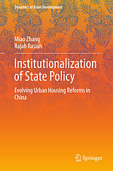 eBook (pdf) Institutionalization of State Policy de Miao Zhang, Rajah Rasiah