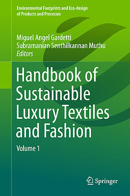 Livre Relié Handbook of Sustainable Luxury Textiles and Fashion de 