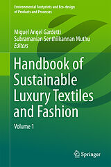 eBook (pdf) Handbook of Sustainable Luxury Textiles and Fashion de 