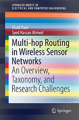 E-Book (pdf) Multi-hop Routing in Wireless Sensor Networks von Shalli Rani, Syed Hassan Ahmed