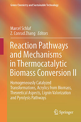 Livre Relié Reaction Pathways and Mechanisms in Thermocatalytic Biomass Conversion II de 