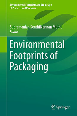 Livre Relié Environmental Footprints of Packaging de 