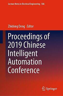 E-Book (pdf) Proceedings of 2019 Chinese Intelligent Automation Conference von 