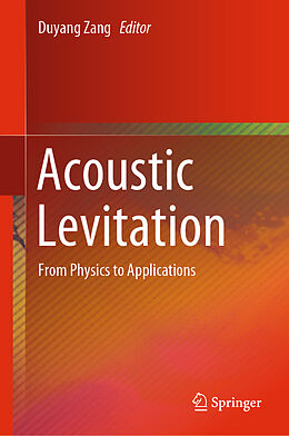 Livre Relié Acoustic Levitation de 