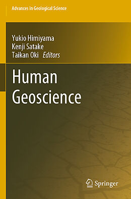 Couverture cartonnée Human Geoscience de 