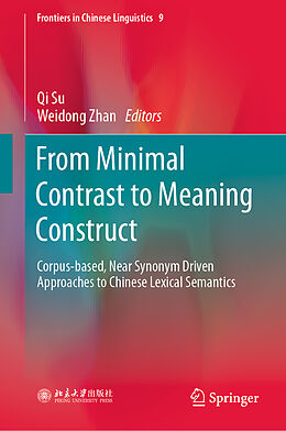 Fester Einband From Minimal Contrast to Meaning Construct von 