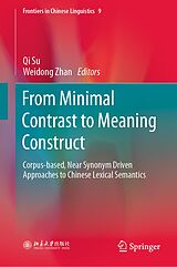 E-Book (pdf) From Minimal Contrast to Meaning Construct von 