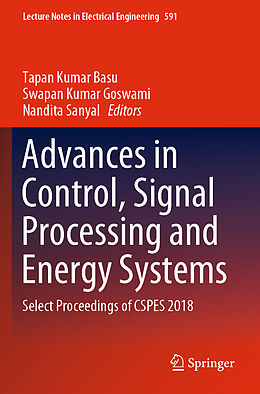 Kartonierter Einband Advances in Control, Signal Processing and Energy Systems von 