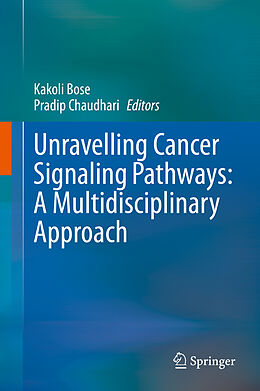 Fester Einband Unravelling Cancer Signaling Pathways: A Multidisciplinary Approach von 
