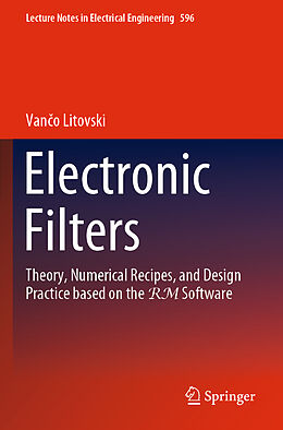 Kartonierter Einband Electronic Filters von Vanco Litovski