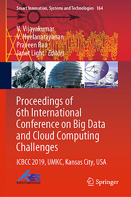 Livre Relié Proceedings of 6th International Conference on Big Data and Cloud Computing Challenges de 