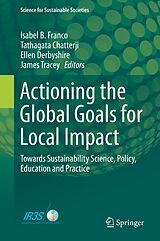 eBook (pdf) Actioning the Global Goals for Local Impact de 