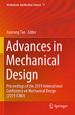 Couverture cartonnée Advances in Mechanical Design de 