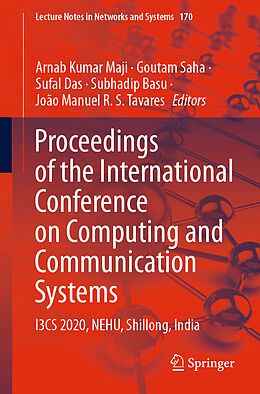 Couverture cartonnée Proceedings of the International Conference on Computing and Communication Systems de 