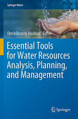 Couverture cartonnée Essential Tools for Water Resources Analysis, Planning, and Management de 