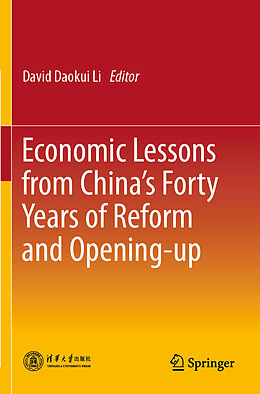 Couverture cartonnée Economic Lessons from China s Forty Years of Reform and Opening-up de 