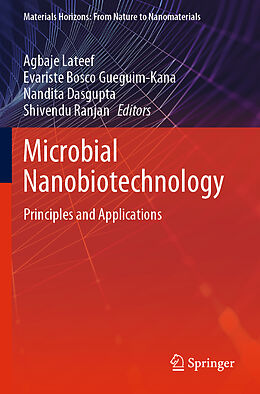 Couverture cartonnée Microbial Nanobiotechnology de 