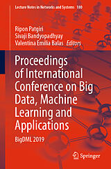 eBook (pdf) Proceedings of International Conference on Big Data, Machine Learning and Applications de 