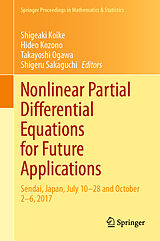 eBook (pdf) Nonlinear Partial Differential Equations for Future Applications de 