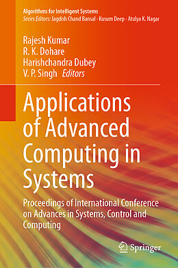 Livre Relié Applications of Advanced Computing in Systems de 