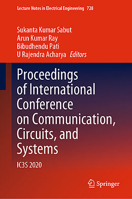 Fester Einband Proceedings of International Conference on Communication, Circuits, and Systems von 